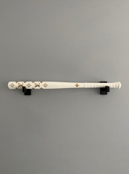 Baseball Bat Louis Vuitton | Black White Gold Edition