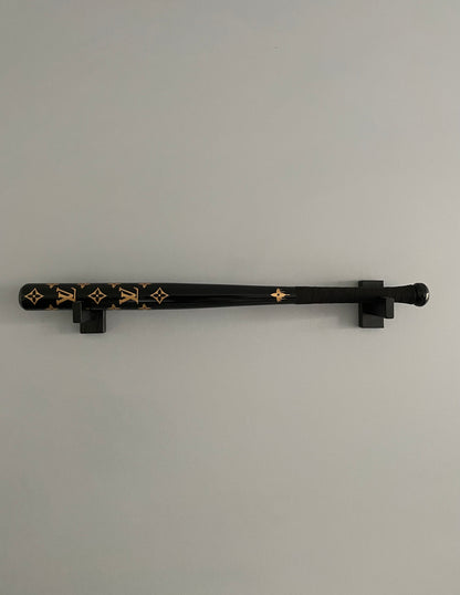 Baseball Bat Louis Vuitton | Black White Gold Edition