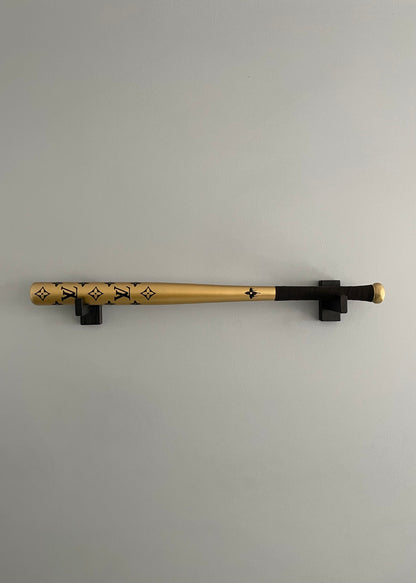 Baseball Bat Louis Vuitton | Black White Gold Edition